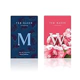 Ted Baker M & W Duo Fragrance Set Men’s and Women’s Eau de Toilette, Fresh Citrus, Spicy & Fruity Floral, Long-Lasting 75ml Each, Designer Perfume Set for Couples 2 x 2.5 fl oz