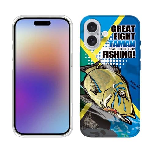 AnglersLife Galaxy S26+ SC-52G �Ƃ̌݊������� TPU�P�[�X �X�}�z�J�o�[ �M�����N�V�[ �P�[�X�̑�֕i �N���A ���� �y�� Galaxy�p TPU FISH MAN GREAT FIGHT TAMAN FISHING!