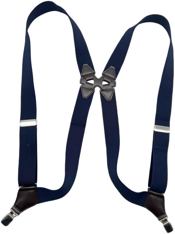 British Retro Suspender Clips for Men's Side Clips Back-mounted Suspenders