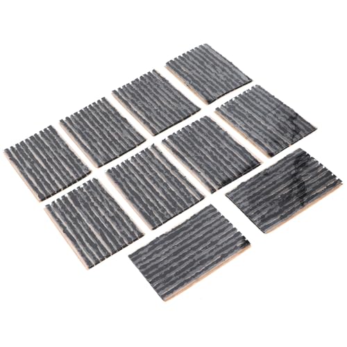 Image of Aramox Rubber Tire Plug, 100pcs, 100x3mm, Tubeless Tyre Sealing Strip for Car Motorcycle