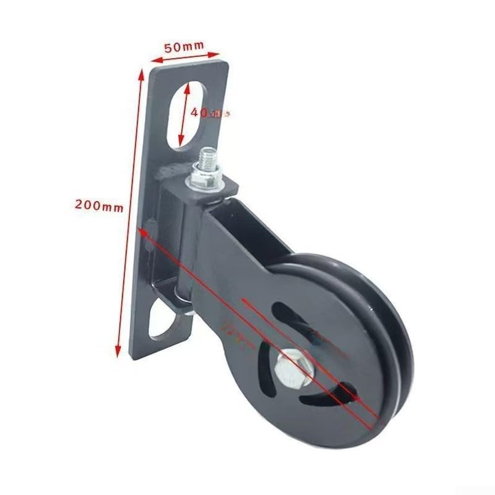 Sistemas de polea de gimnasio para entrenamiento en casa, cables altos y bajos, equipos de fitness con ángulo ajustable, construcción de acero y nailon para lat pull-downs y remo (para agujero de 16