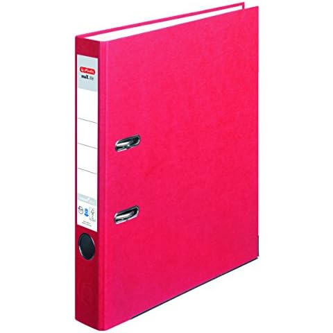 Herlitz Ordner maX.file nature plus, Spezialpapierbezug Cover