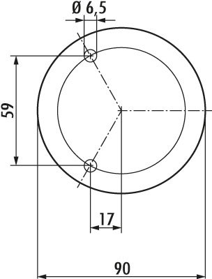 Naber Cippo. Zoccolo da Altezza: 145 mm, in