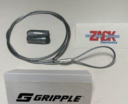 GRIPPLE® Express Type with a Loop-Toggle end, 5 feet Long, No.2 Size, Sold 10/ Zack Bag (LG-TGX)