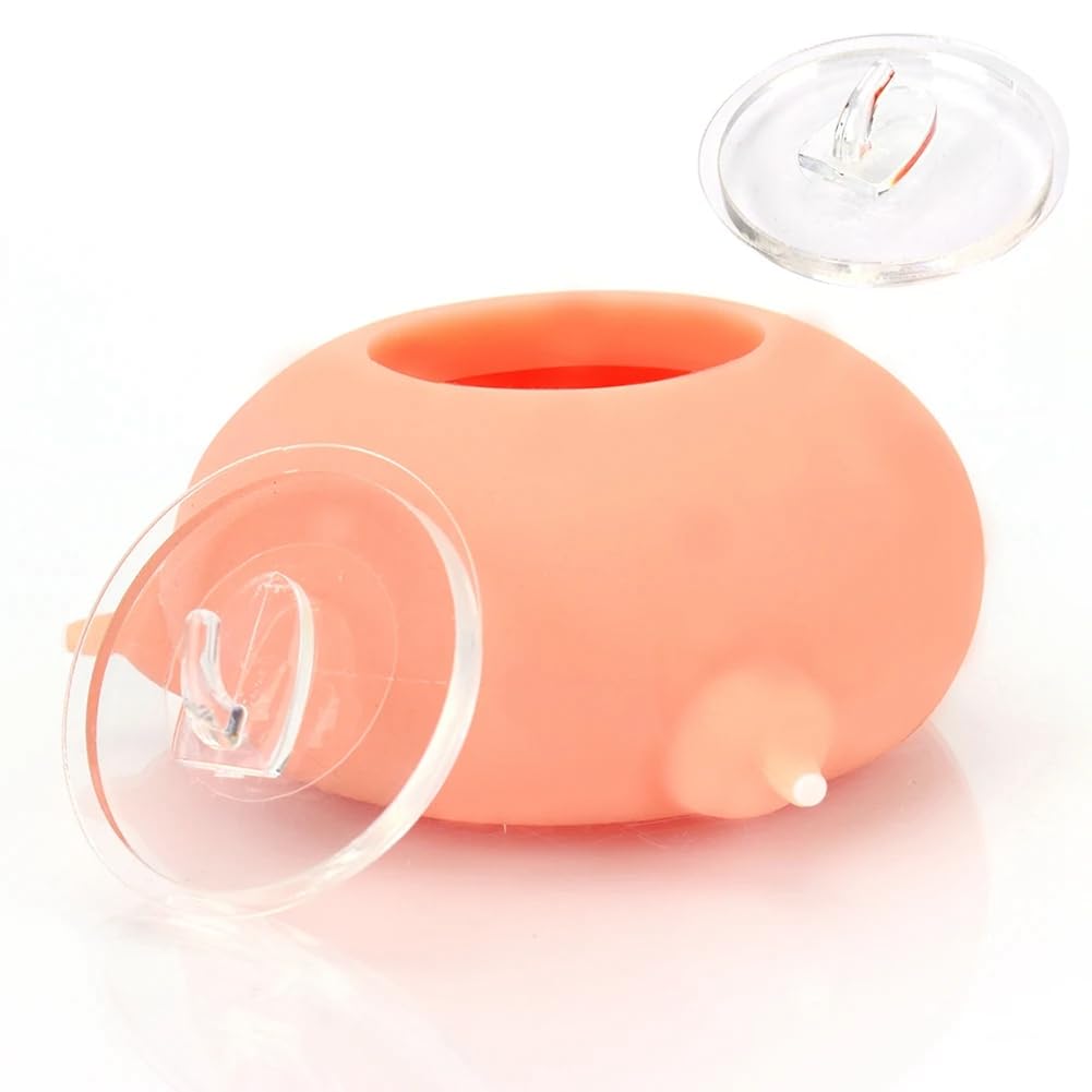Silicone 3 Tettarelle Simulazione Capezzoli Alimentatore per Animali Domestici Ciotola per Latte A Distributore di per Bevande Infermieristiche per Gattini Neonati