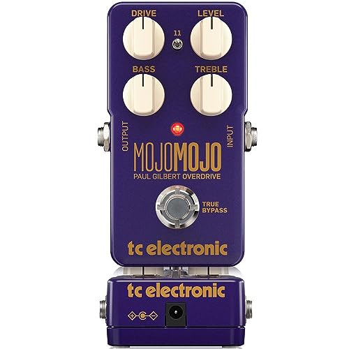 TC Electronic MOJOMOJO PAUL GILBERT EDITION Pedal MOJOMOJO OVERDRIVE modificado especial, diseñado en colaboración con Paul Gilbert con interruptor de modulación de ganancia adicional