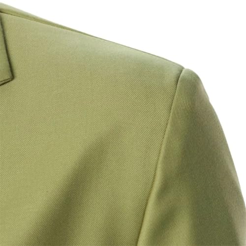 Men's Blazer Solid Color Patterned Pocket Single Button Casual Wedding Men's Wear3