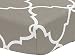Pinzon 300 Thread Count Percale Fitted Crib Sheet, Lattice Platinum