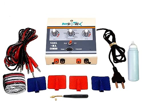 Image of PHYSIOTREX Electrotherapy Equipments Tens and EMS Combo Machine for Physiotherapy With 1 Year Warranty