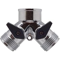 Grifo Doble Fregadero Lavavajillas Aqua Control C1812 - Derivación 2 vías, rosca 3/4´´