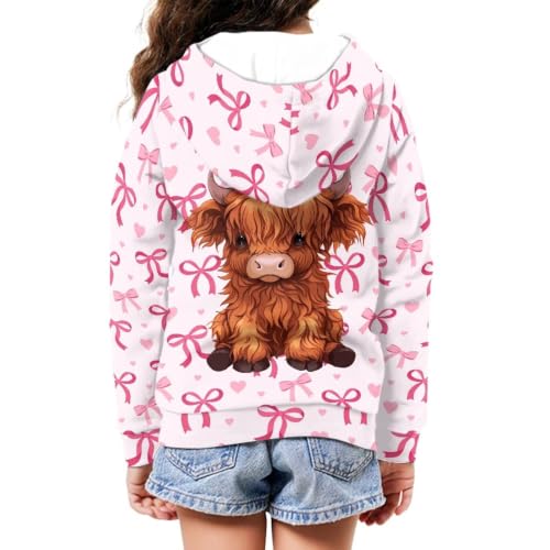 Image of Biyejit Kids Novelty 3D Graphic Printed Hooded Sweatshirt
