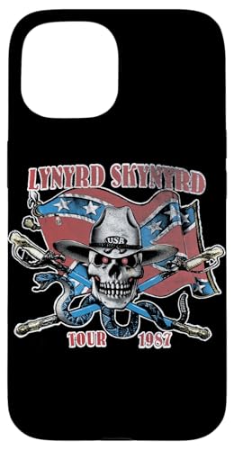 Lynyrd Skynyrd Tour 1987 ���B���e�[�W �A�����J���� �T�U�����b�N�o���h �X�}�z�P�[�X iPhone 15 �p