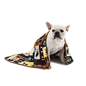 Pet-Mat-Dog-Cat-Bed-Coral-Velvet-Pet-Blanket-Dog-Cat-Blanket-French-Bulldog-Pattern-Brown - Cucciolini Doodles   Pet-Mat-Dog-Cat-Bed-Coral-Velvet-Pet-Blanket-Dog-Cat-Blanket-French-Bulldog-Pattern-Brown