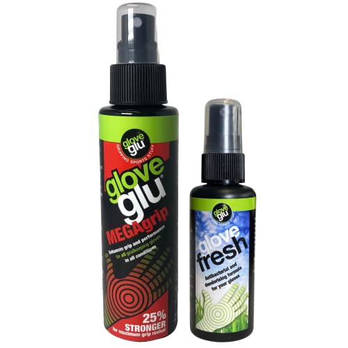 Product Title: gloveglu Men's Mega and Fresh Bundle Football goalkeeping Grip Enhancer MEGA Grip and GloveFresh