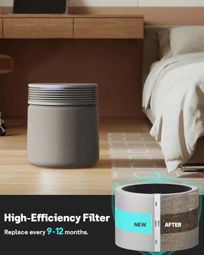 Image of Leemone 2 Pack Replacement Filter Compatible with Blue Signature SP4i Large Model Air Purifier, Removes Pollen, Dust, Smoke, Pet Hair & Odors