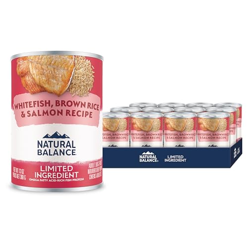 Natural Balance Limited Ingredient Whitefish & Brown Rice Wet Food