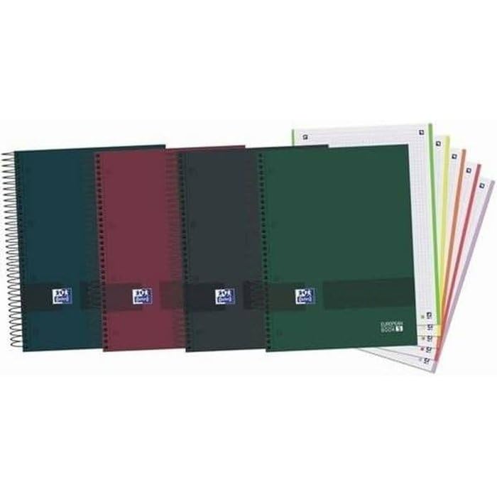 Oxford Cuaderno Europeanbook 5 A5 ideal para organizar tus asignaturas universitarias