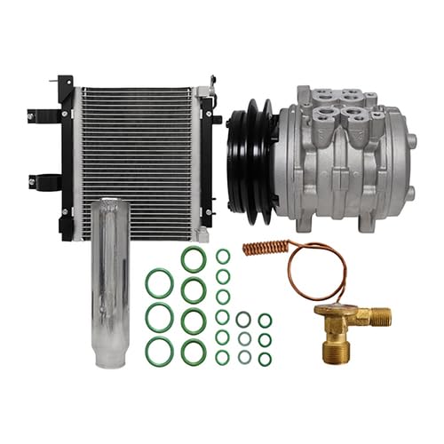 All States Air Conditioning Kit with Condenser fits Kubota M4900 M5700 M6800 M8200 M9000 T0070-87290 3G710-50040 3P999-00230 3F999-01740 T1065-72170