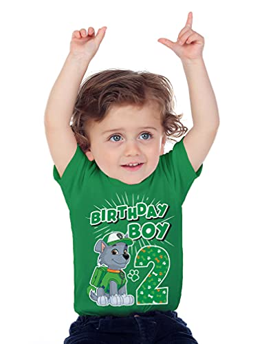Tstars Paw Patrol Rocky Birthday Boy 2 Toddler Kids Toddler Kids T-Shirt2