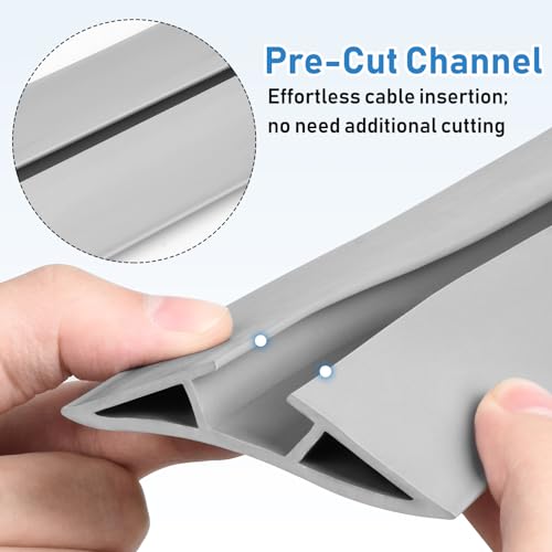 Floor Cable Cover, 2M PVC Floor Cable Protector - Image 4
