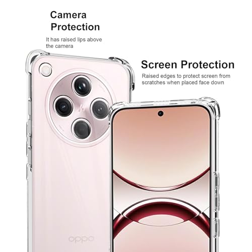 Image of Compatible for [ vivo T4 5G ] Bumper Back Case Cover for [ vivo T4 5G ] - Transparent