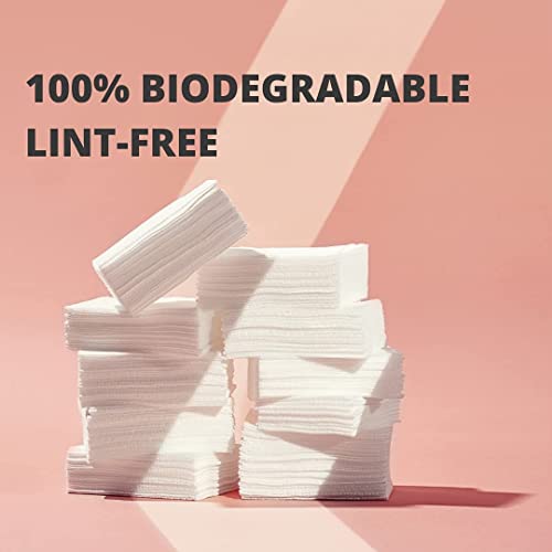 White Rabbit Cotton Pads For Face 500 Count - Premium 100% Cotton - Classic Perfect For Diy Toner Mask, Makeup Remover Pads, Lint-Free, Hypoallergenic, Chemical Free #TOP3