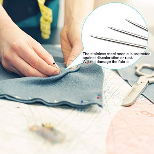 100 pieces DIY manual fixing pins, Glass Head Pins, Color pearlescent needle positioning needle for Dressmaking Crafting, Home decoration and Jewelry Components Flower Decoration