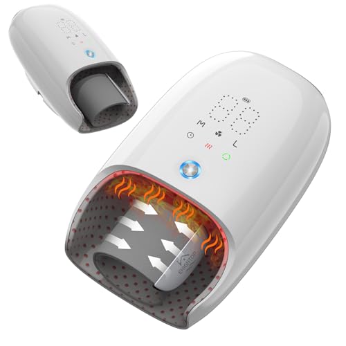 Fathers Day Dad Mum Gifts-Hand Massager with Auto-Roller Massage for Arthritis Carpal Tunnel Pain Relief,Cordless Handheld Massager Machine with Heat and Compression & Kneading Massage 3 Fathers Day Dad Mum Gifts-Hand Massager with Auto-Roller Massage for Arthritis Carpal Tunnel Pain Relief,Cordless Handheld Massager Machine with Heat and Compression & Kneading Massage