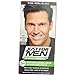 Just for Men Shampoo-In-Color, Real Black H-55, Single Application Haircolor Kit