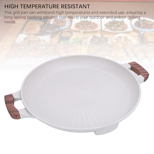 Barbecue coréen intérieur extérieur avec plaque de cuisson ronde - 7