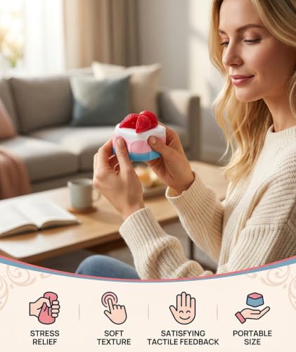 Image of 2Pcs Cheese Squishy, Taba Squishy, Dumpling Squishy-Stretchy Food-Shaped Sensory (pink2)