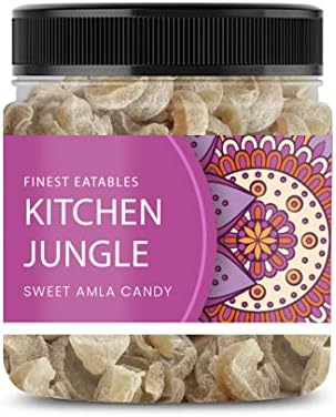 Kitchen Jungle No Sugar Layer Dried Sweet Amla Candy (200 Grams)