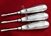 German 3 LUXATING PERIOTOMES Dental ATRAUMATIC EXTRACTING Elevators 3MM 4MM 5MM