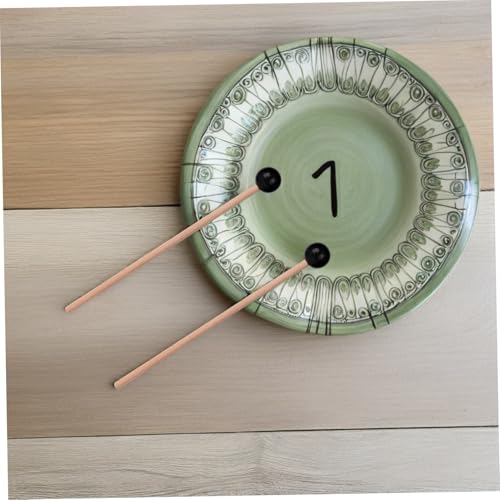 ibasenice 2 piezas baquetas de percusión con mango de madera para xilófonos, marimbas y tambores, sonido etéreo, juego cómodo y preciso para principiantes y profesionales miniatura 7