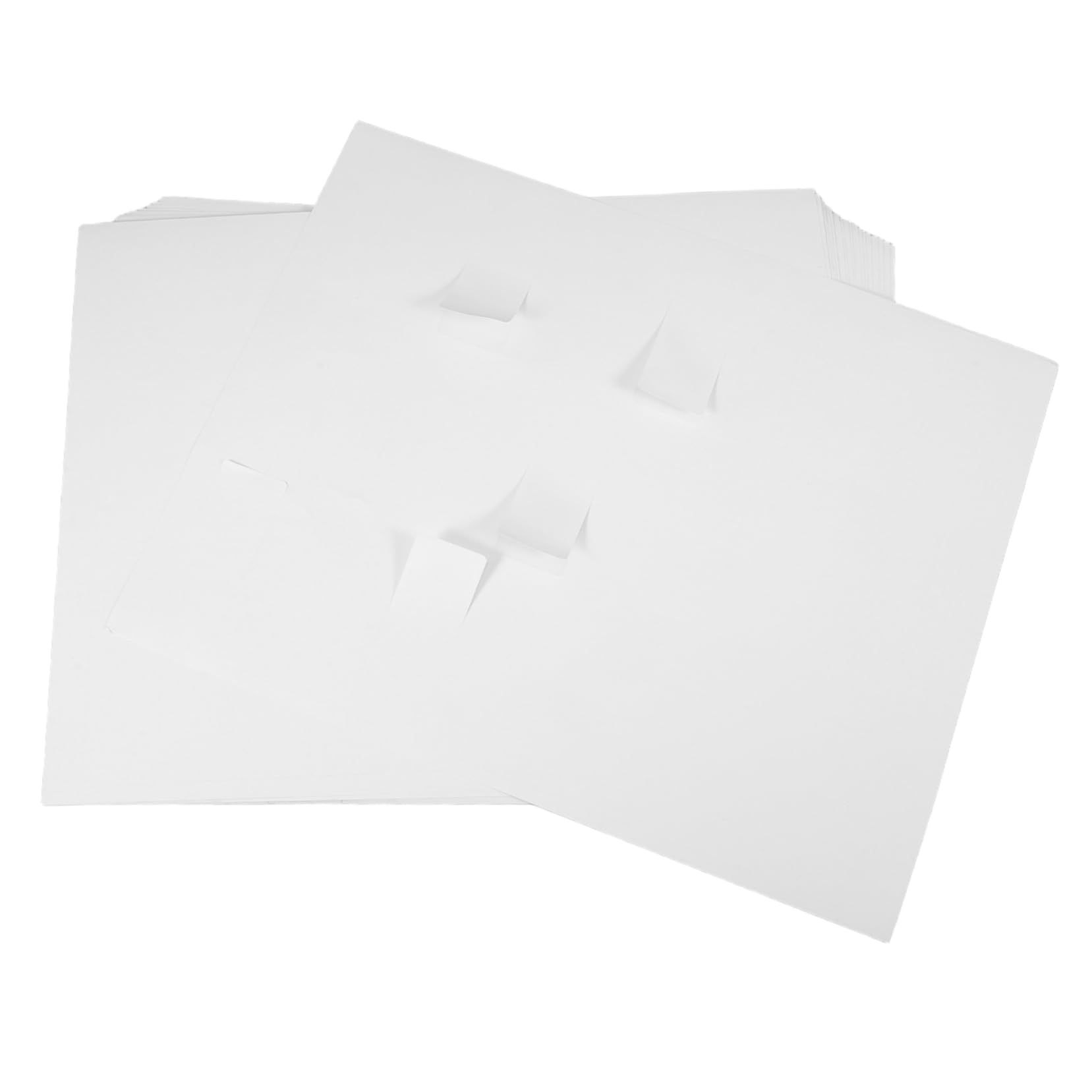 Lurrose 100pezzi Etichette Postali Bianche Stampabili per Spedizioni Carta Adesiva per Buste Forniture per Ufficio per Imbustamento e Organizzazione