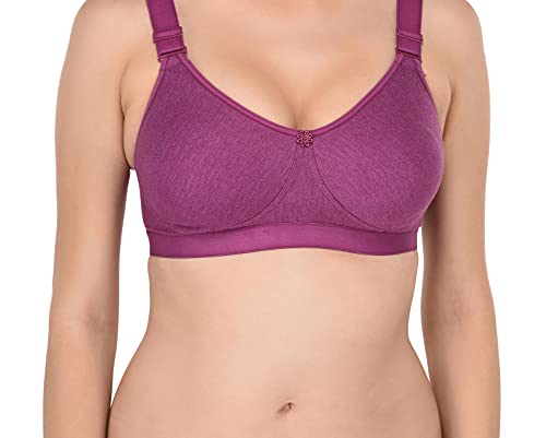Image of Viral Girl Cotton Hosiery Women's Bra | Non-Padded Wire-Free Design with Adjustable Straps | Full Coverage Comfortable Bra | Soft Stretchable Fabric for All Day Support