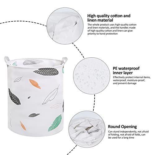 Royboder Collapsible Laundry Basket In Bedroom Waterproof Laundry Hamper In Bathroom Large Laundry Bag In College Dormitory Cloakroom Livingroom Nursery Organizer Toy Bin #TOP2
