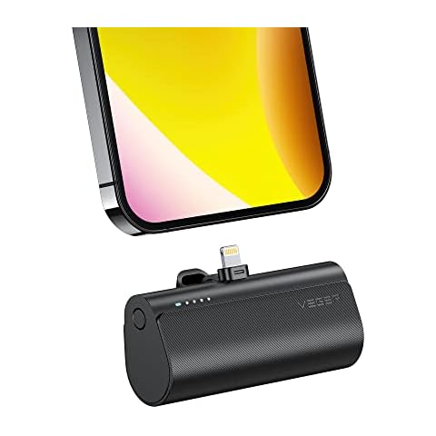 VEGER Mini Portable Charger 5000mAh for iPhones Cover