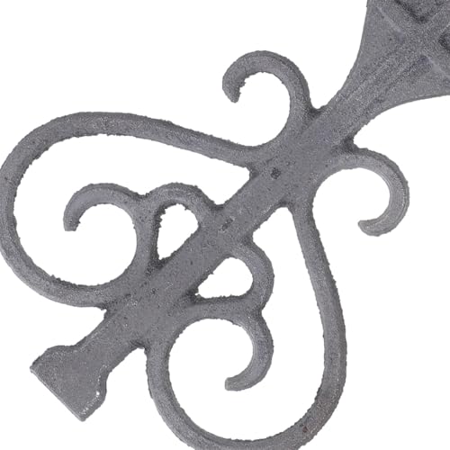 Remates de cerca de hierro con diseño elegante y herraje ornamental de alta resistencia 3