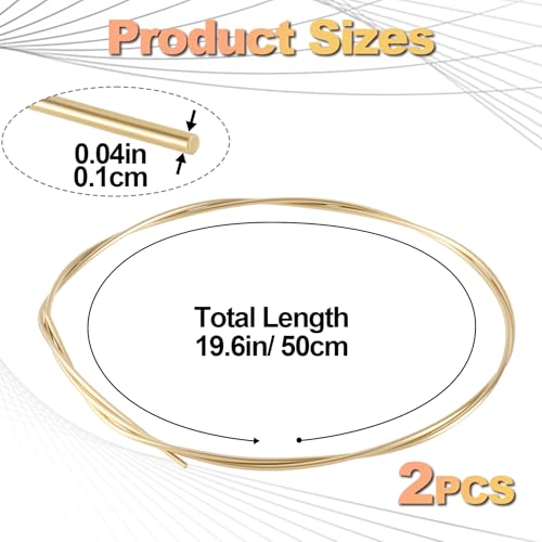 Image of 2 Pcs Silver Solder Wire, Silver Welding Wire Tools, Jewelry Soldering Kit, Solder for Jewelry Repair, Components Repair (1mm)