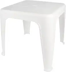 Mor - Mesa Plástica de Apoio Branca
