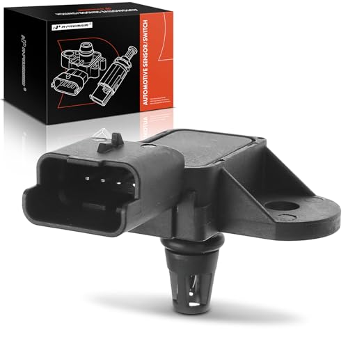 A-Premium Intake Manifold MAP Pressure Sensor Compatible with Mini Cooper Mini Cooper 2007-2010 (DOHC), 2009-2010 (SOHC), L4 1.6L