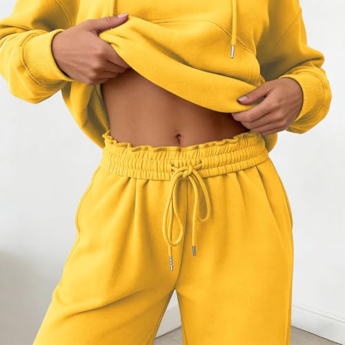 Women Jogging Suits 2 Piece Set Hoodie And Sweatpants Matching Sweatsuits - image 6