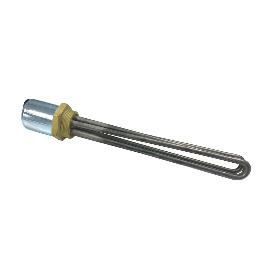 Resistencia de Inmersión rosca 6000W 230V | Longitud 315MM | Incoloy 800 | Recambio Depósito Industrial | Termo Eléctrico