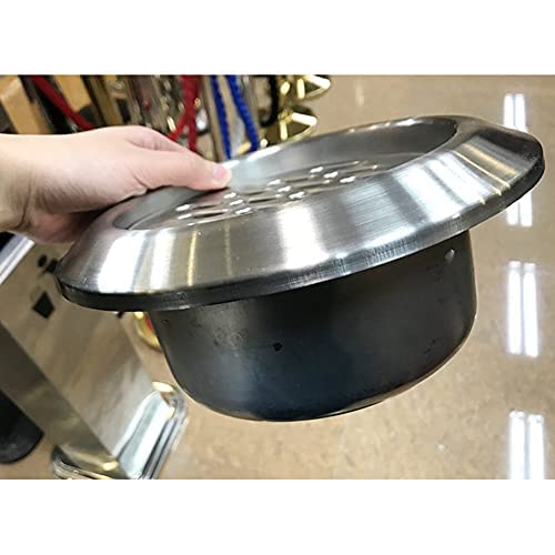 Ldaos 2Pcs Standing Ashtray Outdoor For Patio Tall Outside Ashtrays For Cigarette Butt Receptacle Disposal Commercial Metal Cigar Ash Tray Container #TOP7