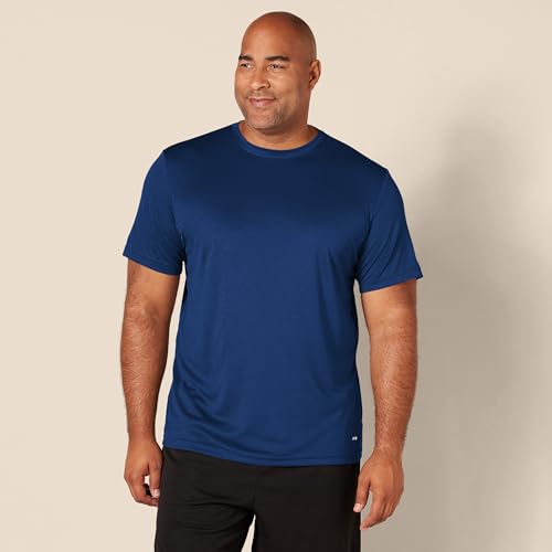 Image of Amazon Essentials Men's Moisture Wicking Breathable Active Performance Tech Gym T-Shirts, Pack of 2