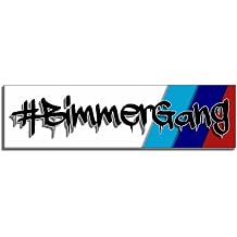 #BimmerGang Sticker Decal Custom Vinyl Stanced Slammed M3 M4 M5 M6 Euro
