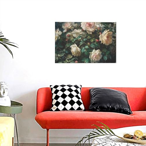 Œuvre d'art pour décoration murale KKLWEGU haute définition imprimée sur toile tendue premium