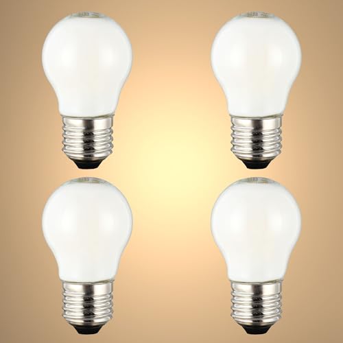 TEKLED® G45 Golf Ball DIMMABLE Filament LED Bulbs, 4000k - Cool White, 37 Watt / E27 (ES)