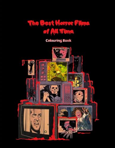 Best Horror Films Colouring Book